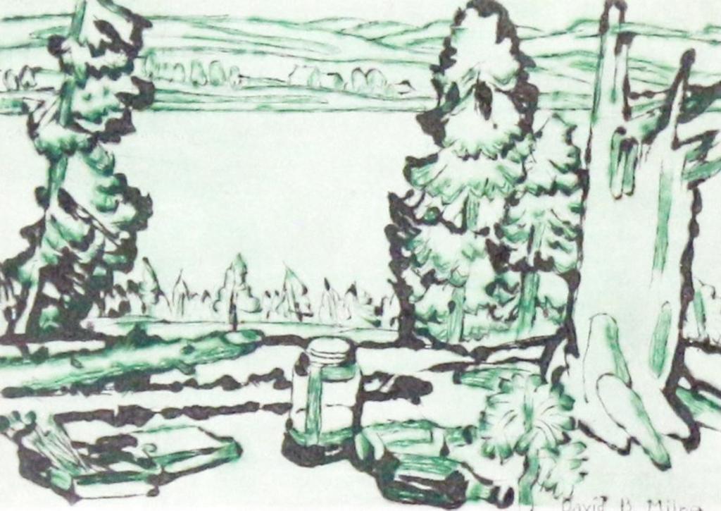 David Browne Milne (1882-1953) - Painting Place; 1931