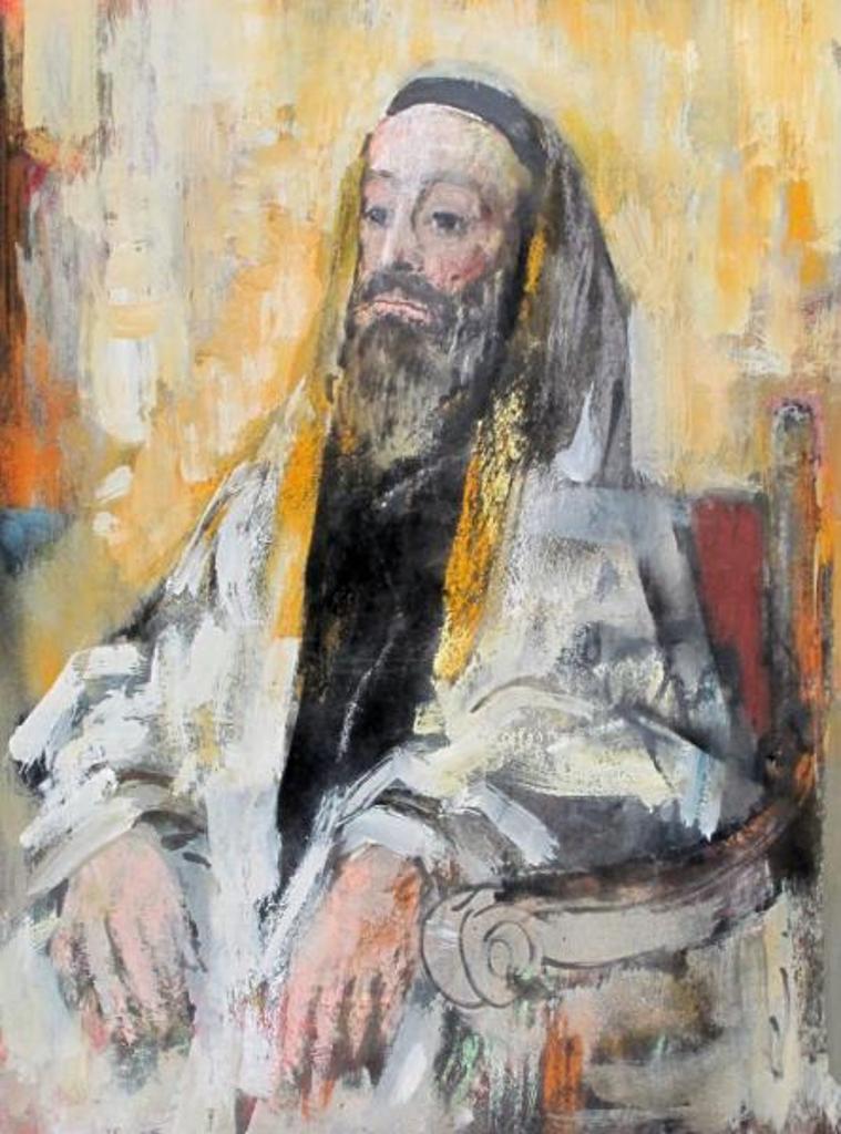Jack Harold Markell (1919-1979) - Seated Old Man