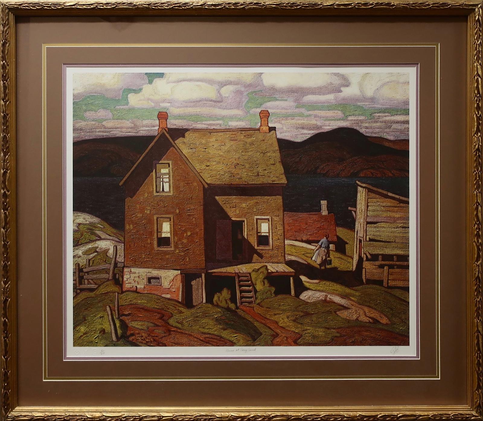 Alfred Joseph (A.J.) Casson (1898-1992) - House At Parry Sound