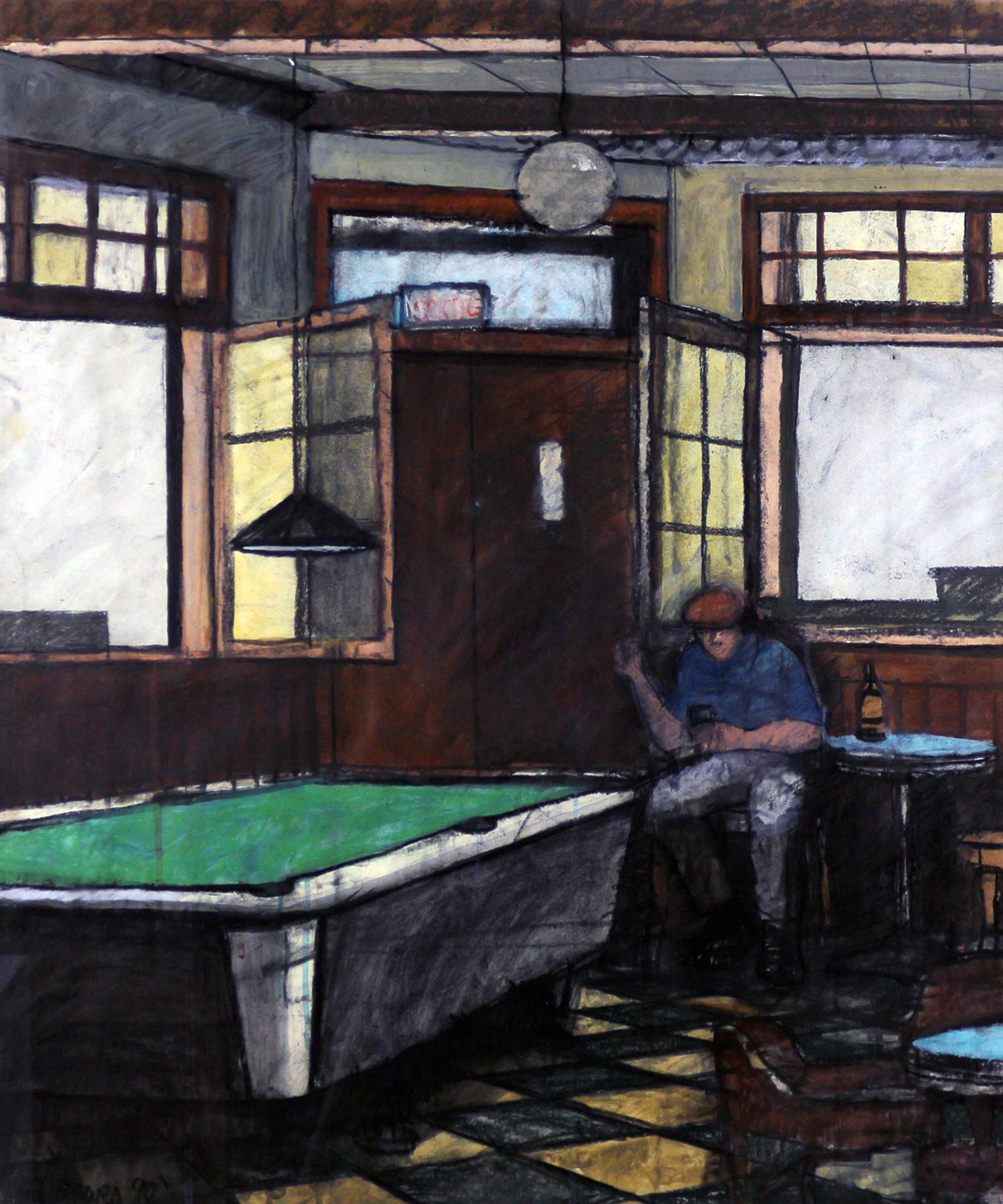Dougal Dewes - Table de billard, 1989