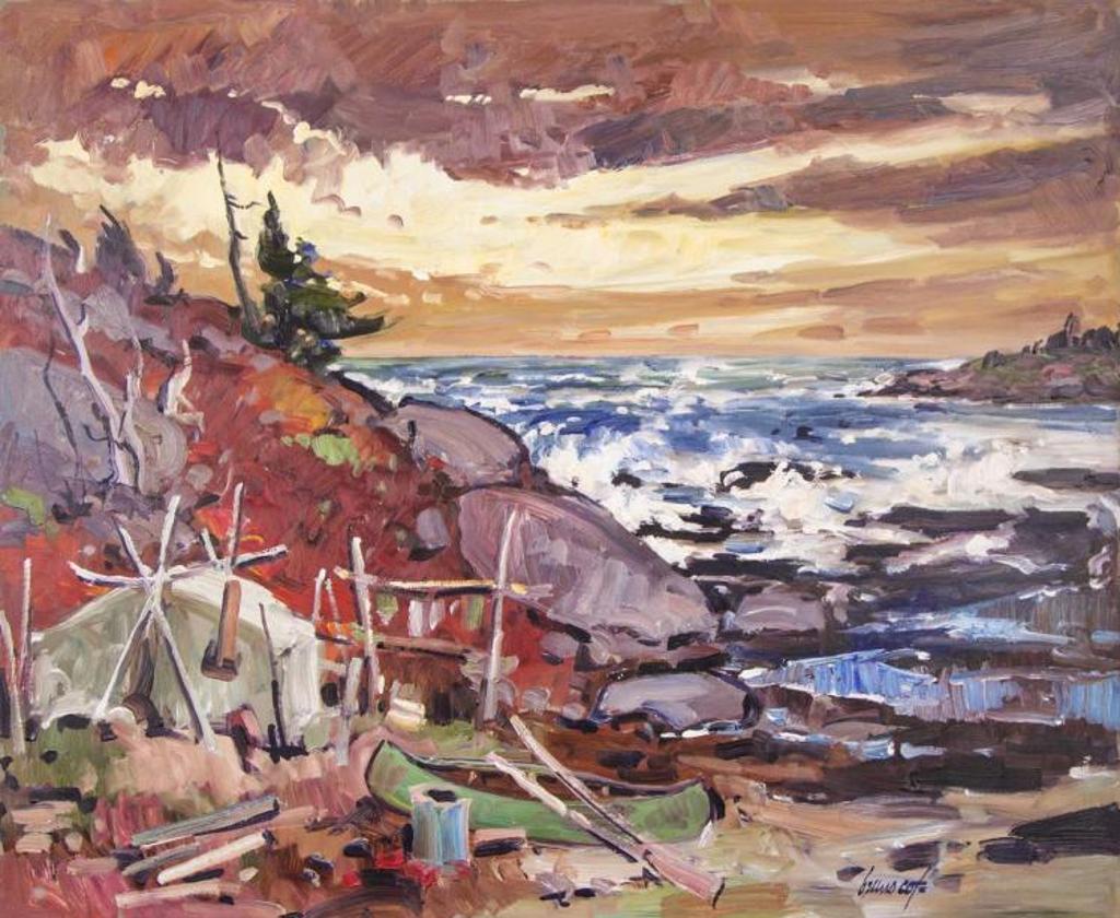 Bruno Cote (1940-2010) - Tente Indienne