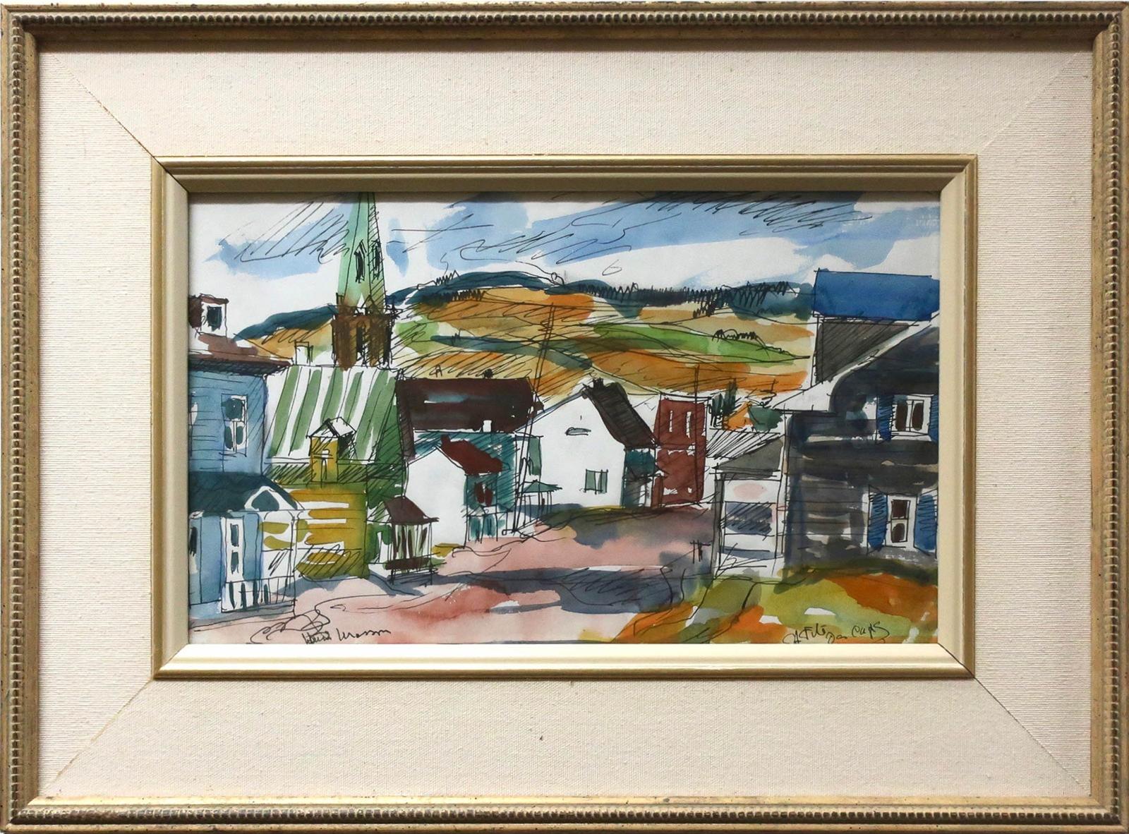 Henri Leopold Masson (1907-1996) - A  Tite Des Caps