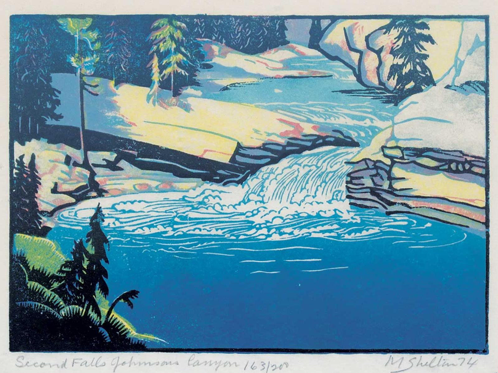Margaret Dorothy Shelton (1915-1984) - Second Falls, Johnson's Canyon #163/200