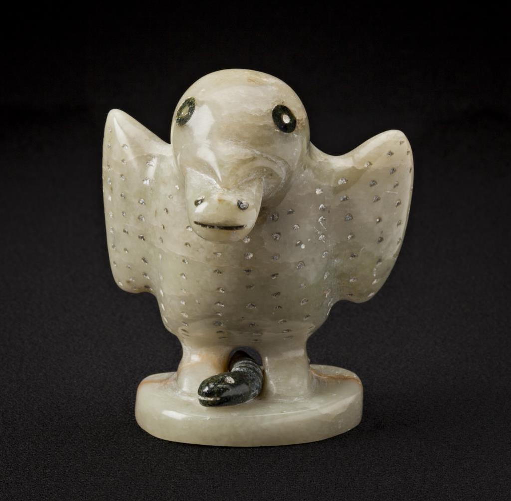 Judas Ullulaq (1937-1998) - Bird with Prey and Ice Worm, late 1970s