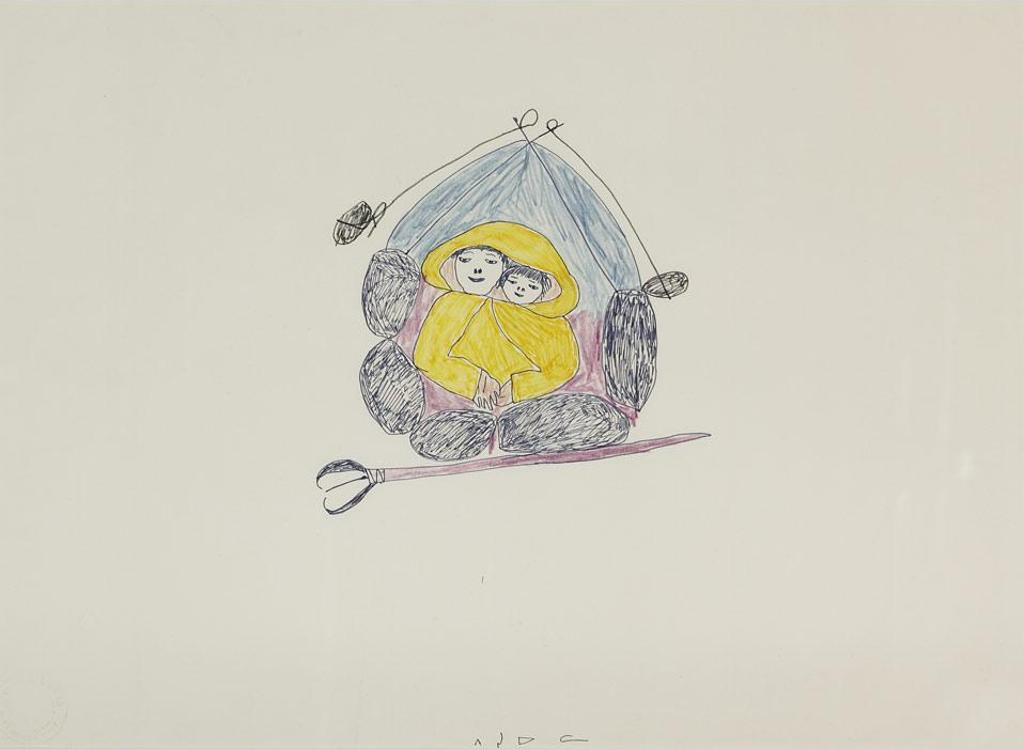 Pitseolak Ashoona (1904-1983) - Untitled