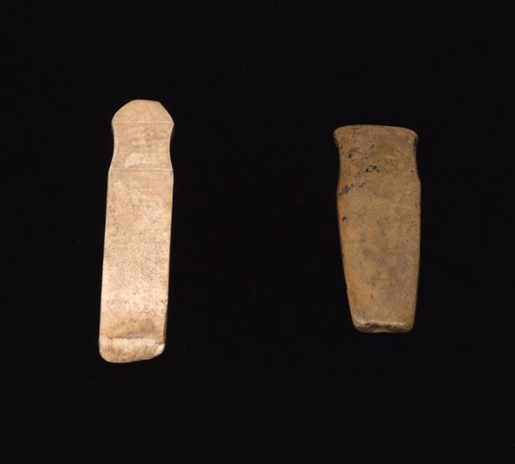 Chinese Art - Two Chinese Jade Ornaments, Western Zhou Dynasty