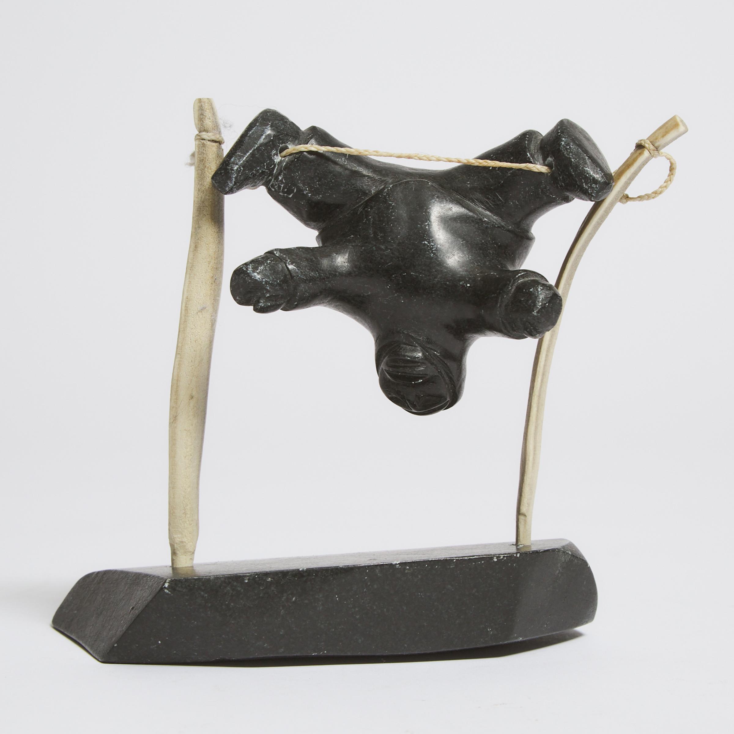 Hugh Haqpi (1955) - Man Upside-Down (Acrobat), 2002