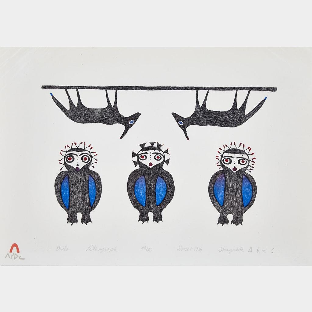 Ikayukta Tunnillie (1911-1980) - Owls