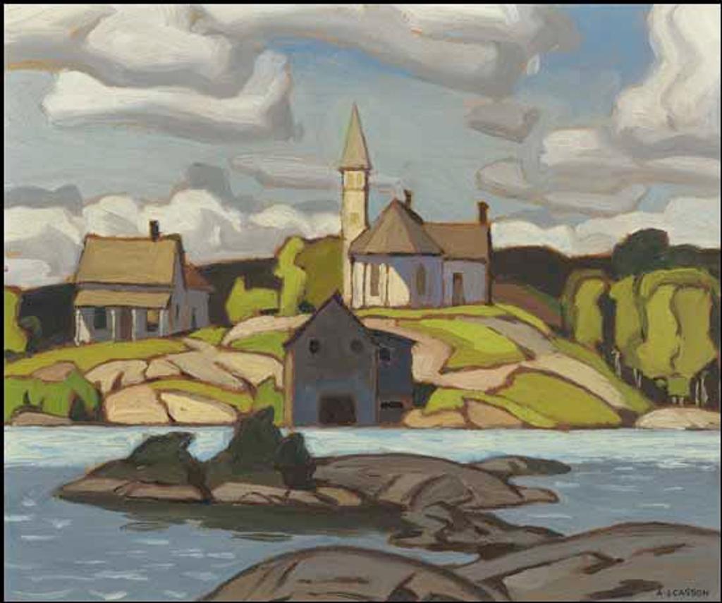 Alfred Joseph (A.J.) Casson (1898-1992) - The Anglican Church at Magnetawan