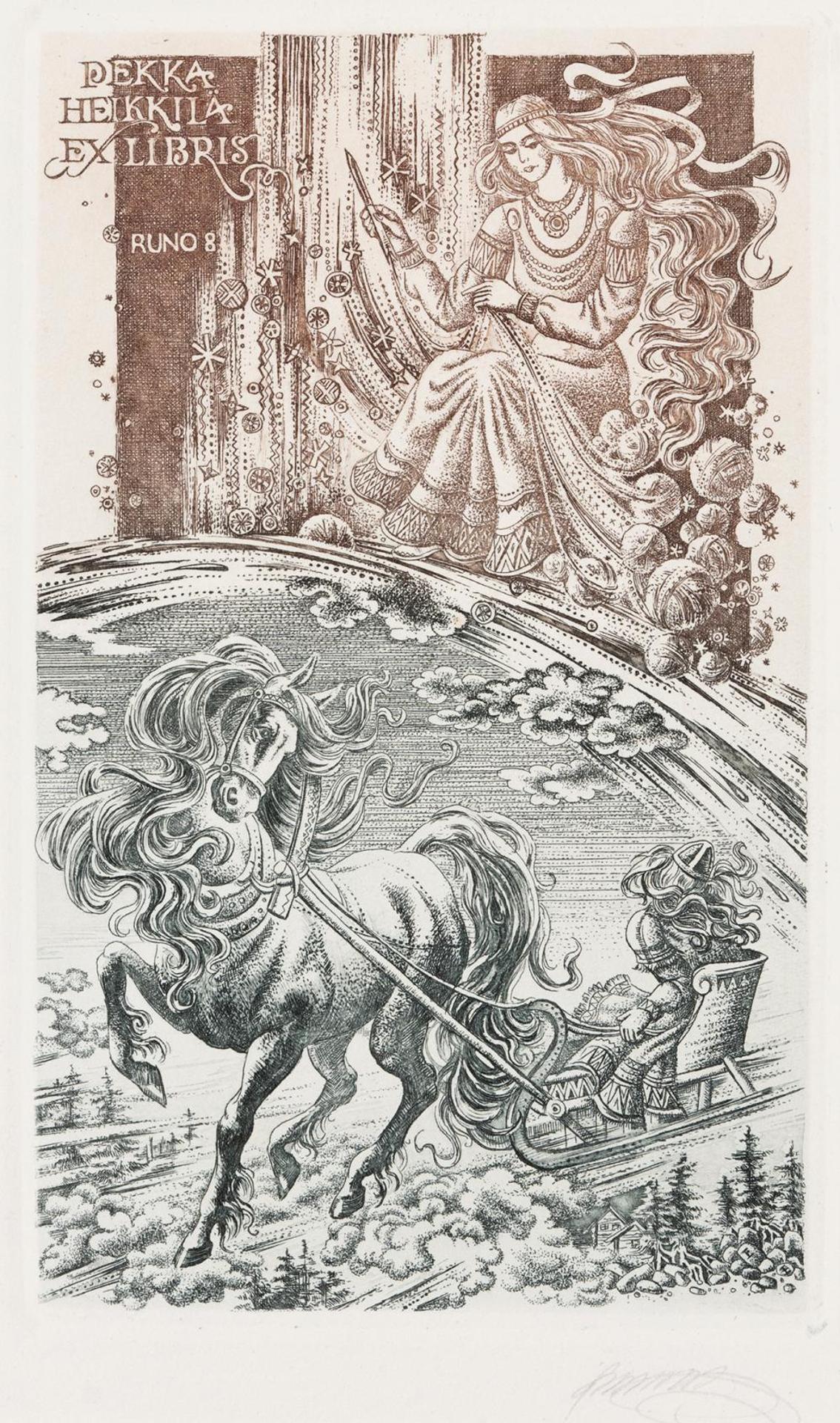 Elita Viliama (1954) - Untitled - Christmas Scene