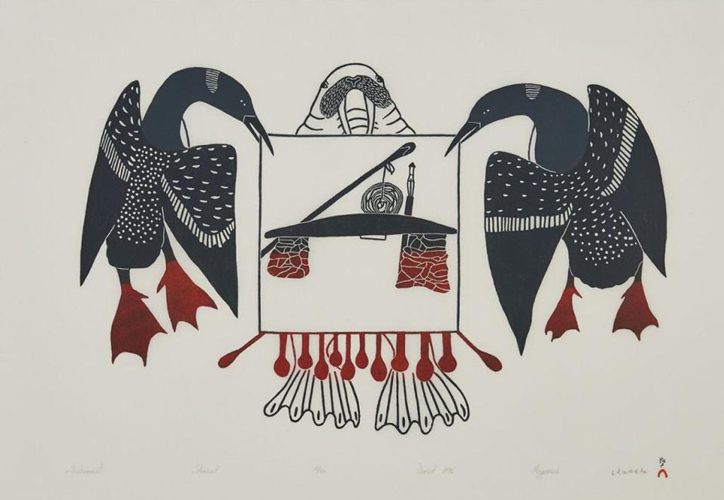 Mayureak Ashoona (1946) - Isshumacut/Our Thoughts