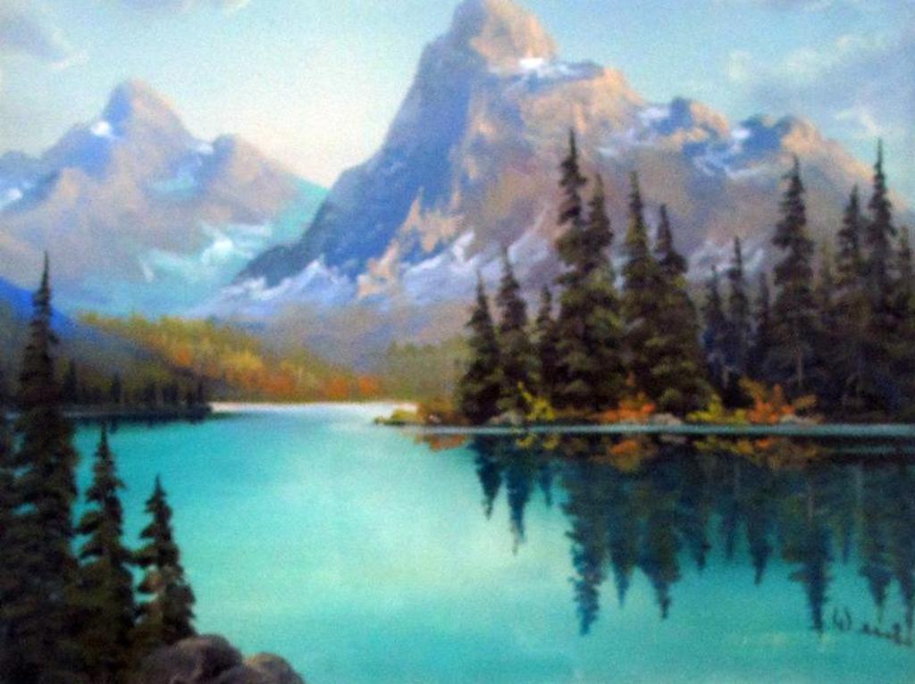Maisie Wride (1892-1973) - Mt. Burgess, Emerald Lake
