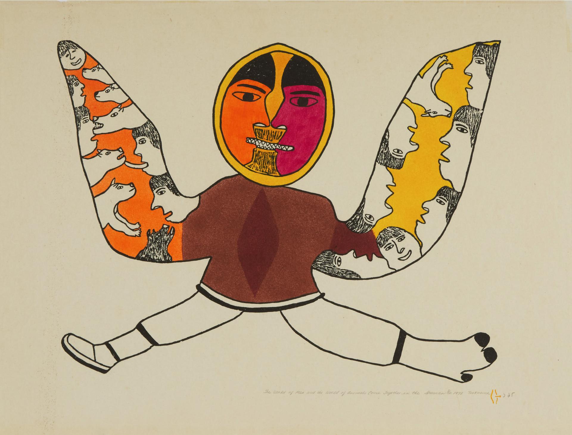 SIMON TOOKOOME - The World Of Man And The World Of Animals Come Together In The Shaman