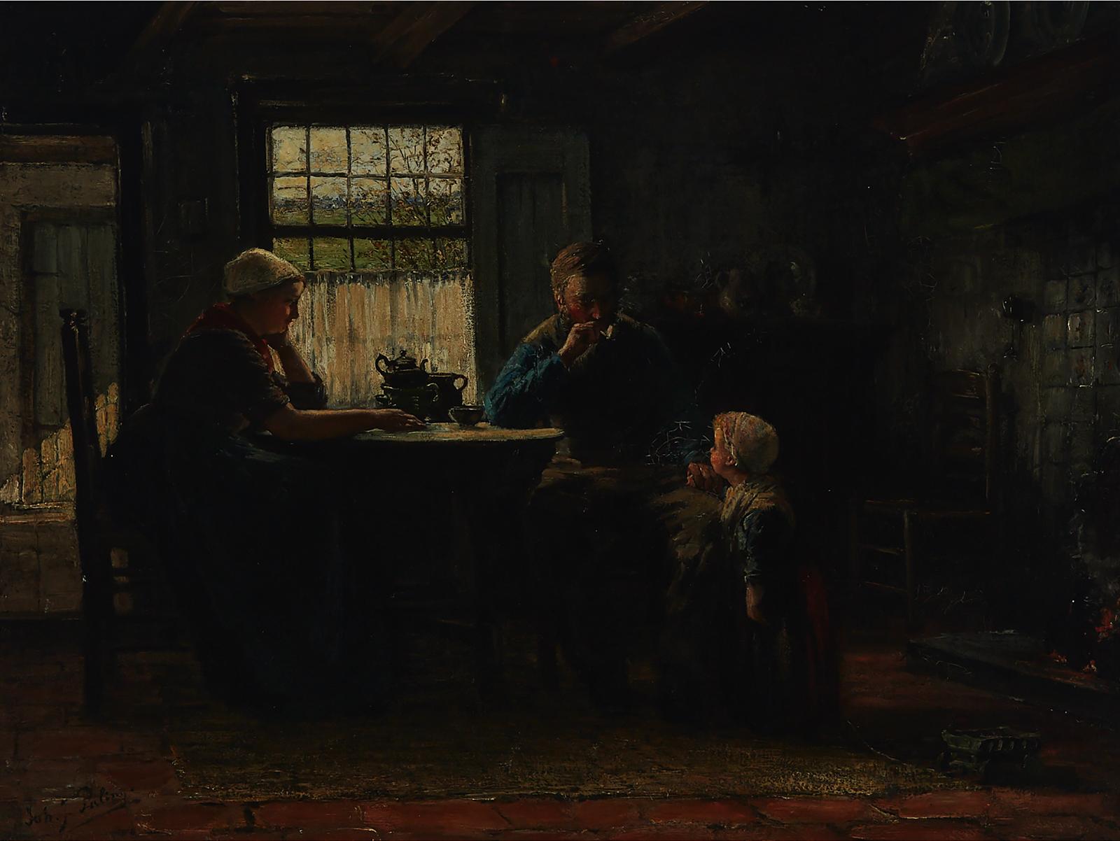Johannes Jacobus Paling (1844-1892) - The Happy Family