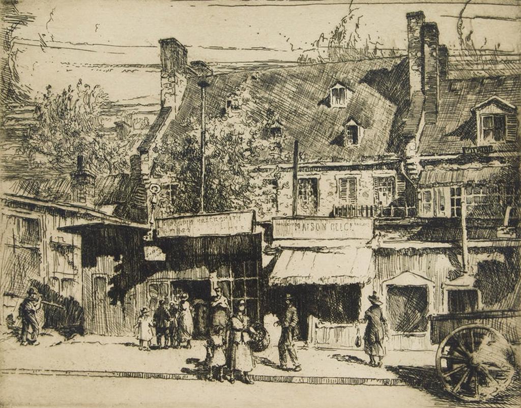 Herbert Raine (1875-1951) - Craig Street, Montreal