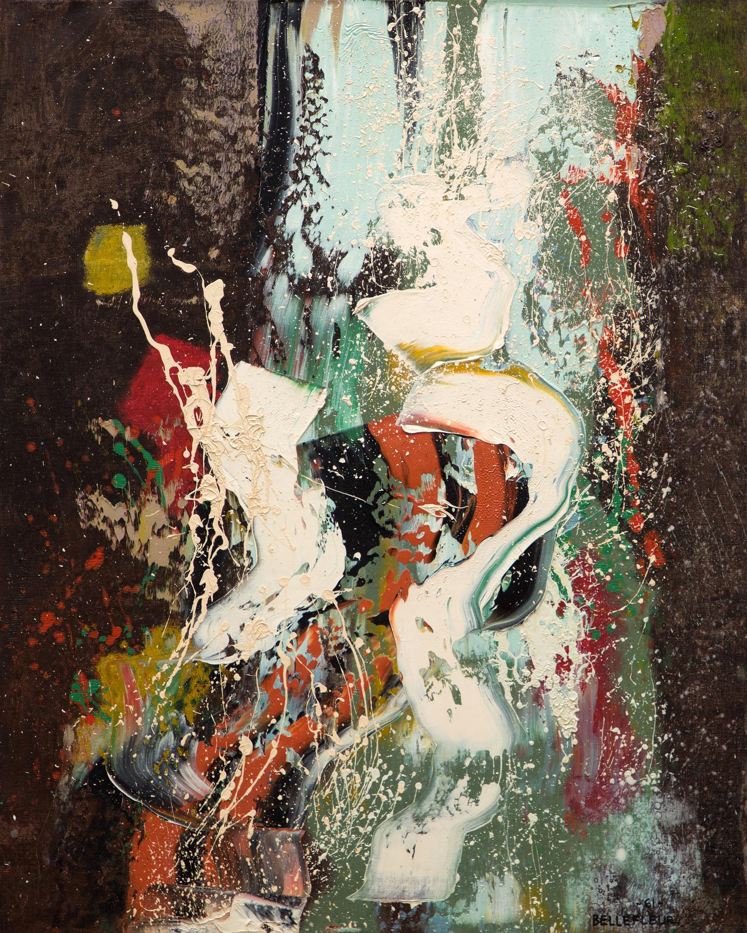 Léon Bellefleur (1910-2007) - Signes-éclairs, 1961