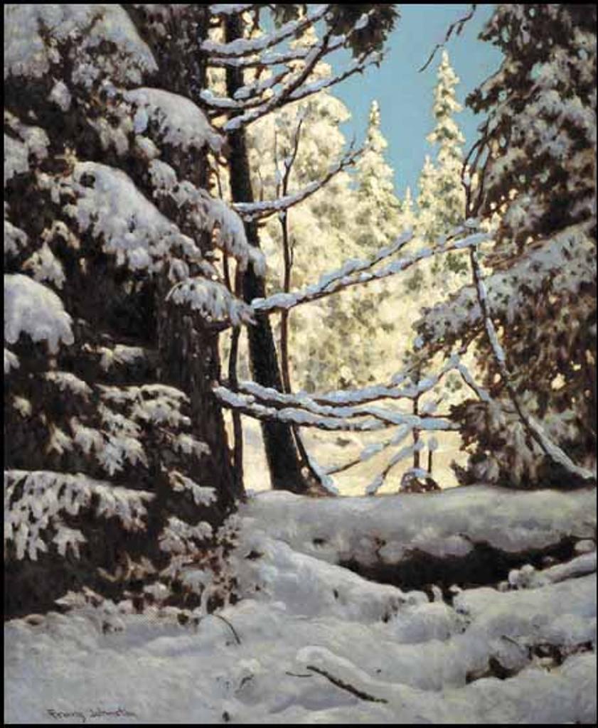 Frank (Franz) Hans Johnston (1888-1949) - Snow Laden, Northern Ontario
