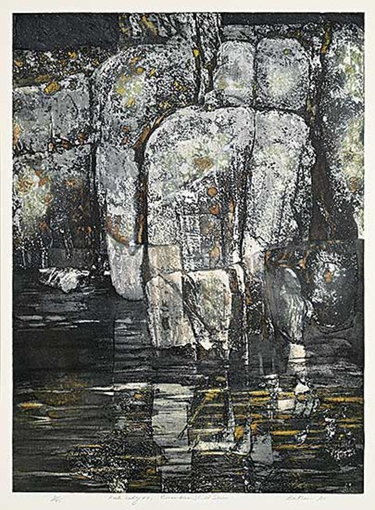 Edward John (Ted) Bartram (1938-2019) - Rock Ledge #2 [Precambrian Rock Series] #11/45