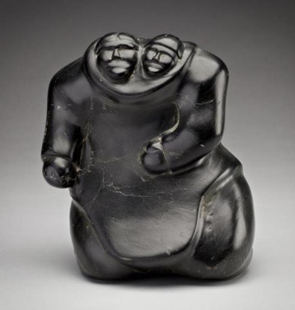 Barnabus Arnasungaaq (1924-2017) - Kneeling Mother and Child, late 1970s