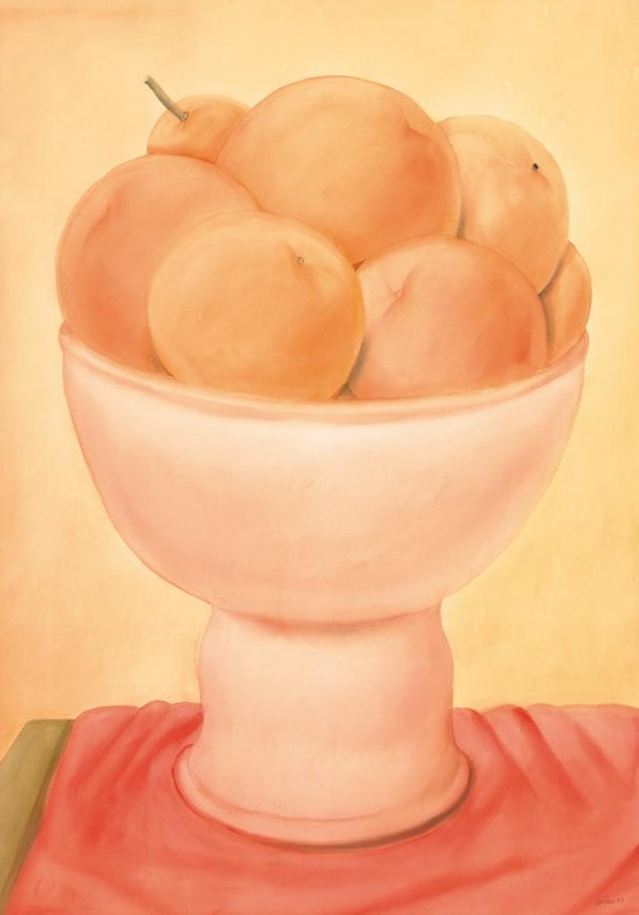 Fernando Botero (1932-2023) - Compotier aux fruits