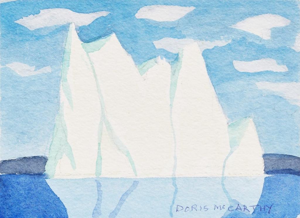 Doris Jean McCarthy (1910-2010) - Serenity - E The Berg