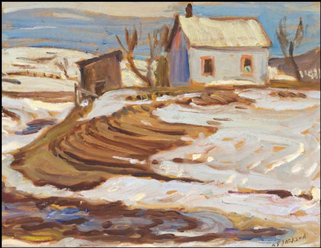 Alexander Young (A. Y.) Jackson (1882-1974) - Ripon, on the Road to Cheneville, Quebec