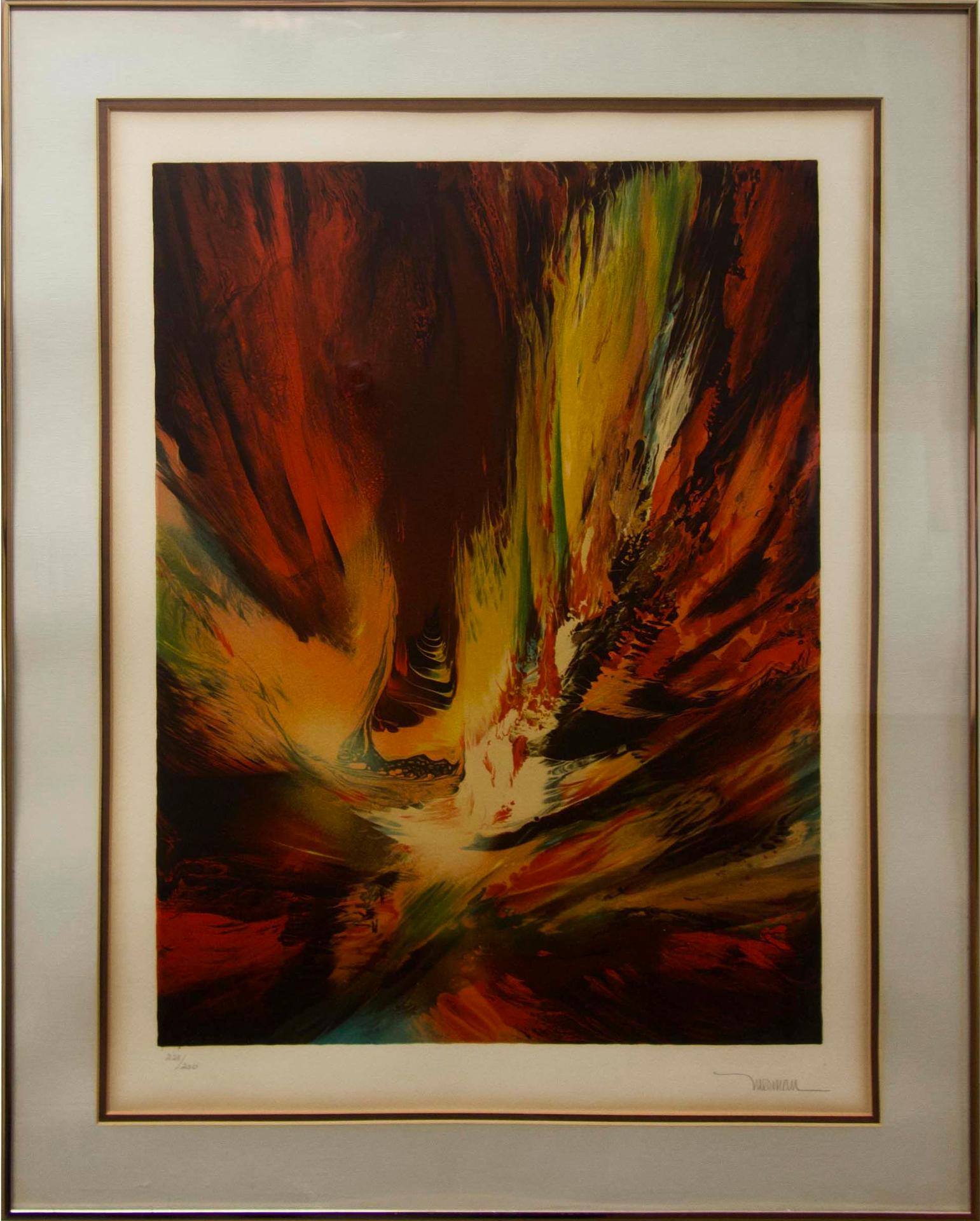 Leonardo Nierman (1932) - Untitled (Abstract)