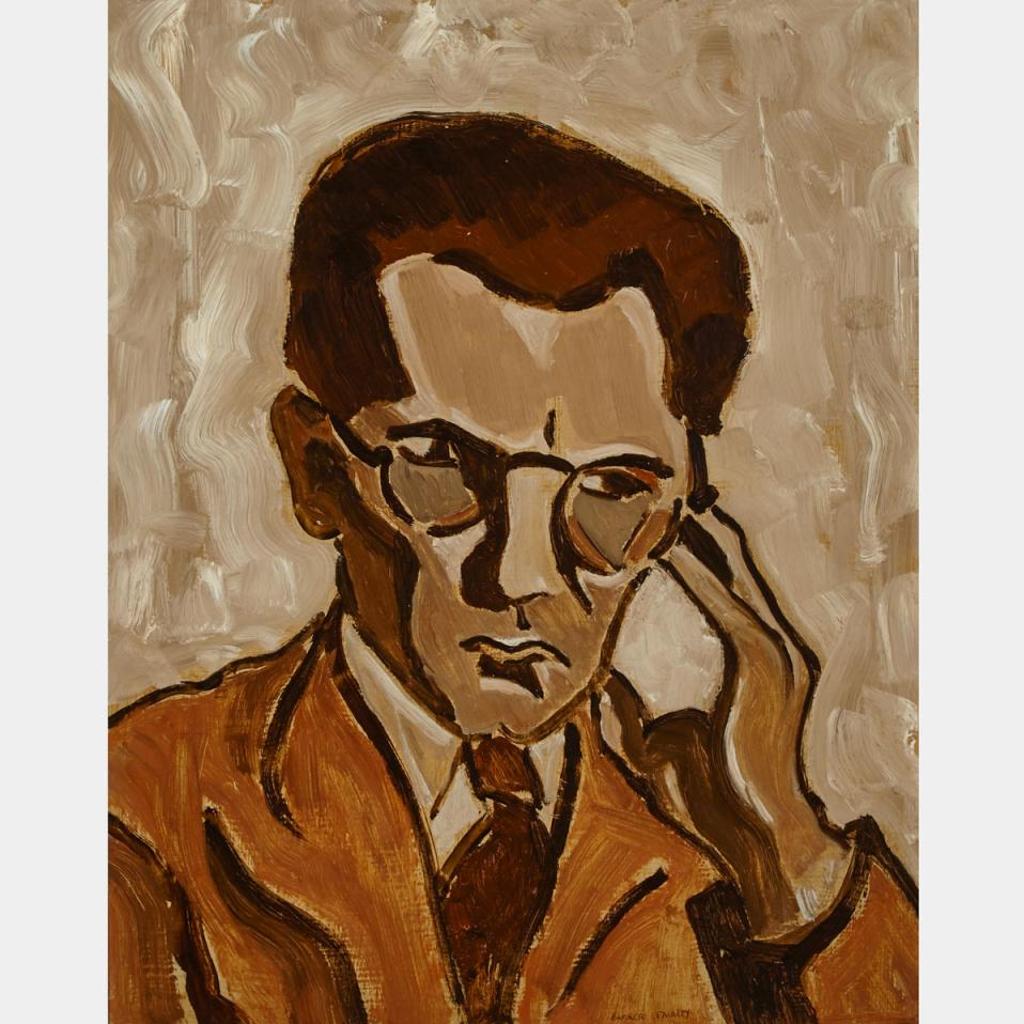Barker Fairley (1887-1986) - Portrait Of Paul Sweetman, 1957