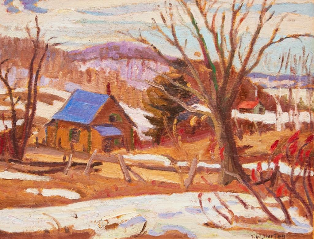 Ralph Wallace Burton (1905-1983) - Spring Near Chénéville, Que.