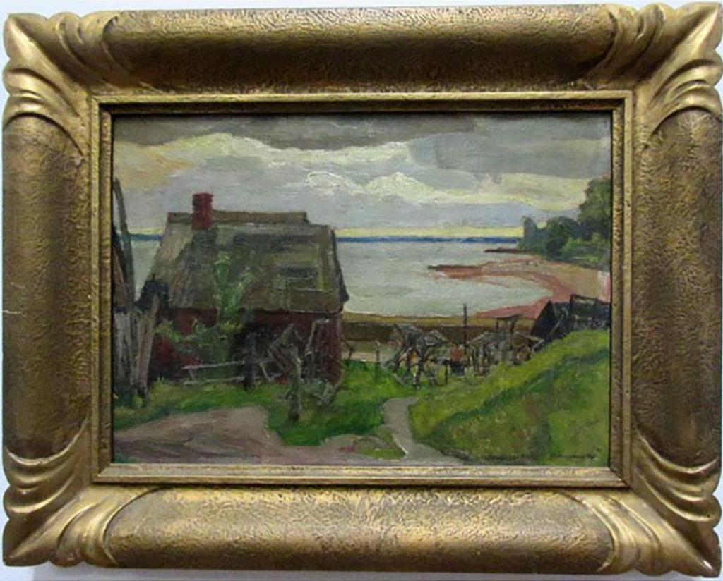 Nicholas Hornyansky (1896-1965) - Summer Scene (St. Irenee, P.Q.?)