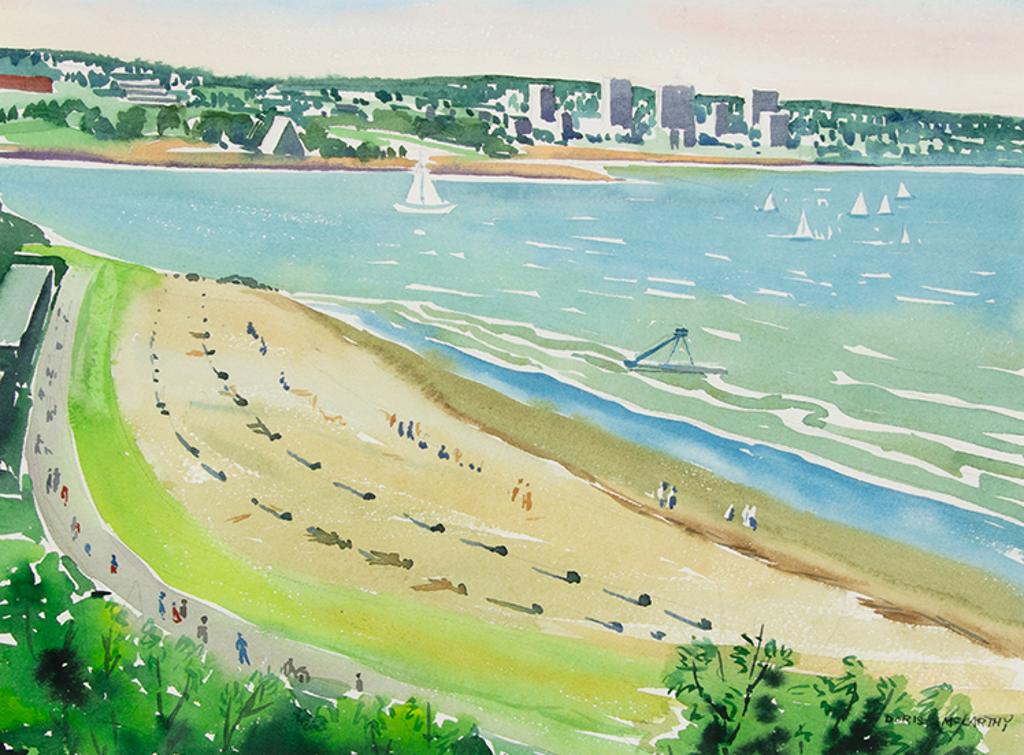 Doris Jean McCarthy (1910-2010) - Summer - English Bay, Vancouver