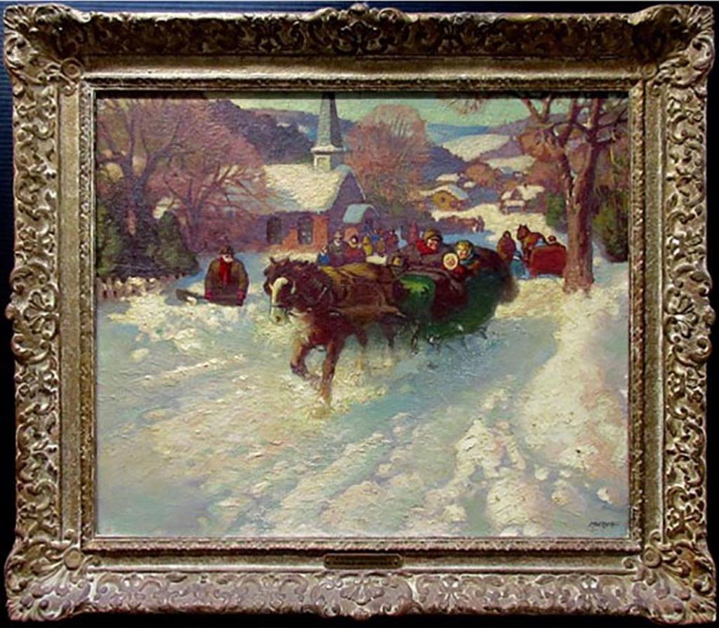 Harold Wellington Mccrea (1887-1967) - A Sabbath Morning