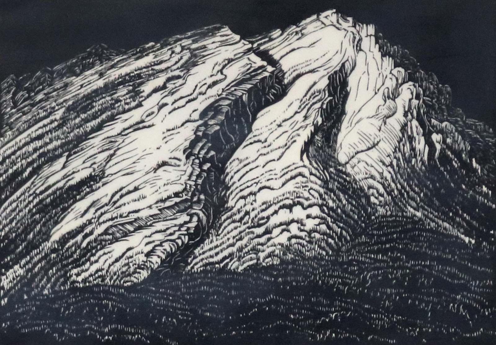 Margaret Dorothy Shelton (1915-1984) - Cascade Mountain; 1942/1950