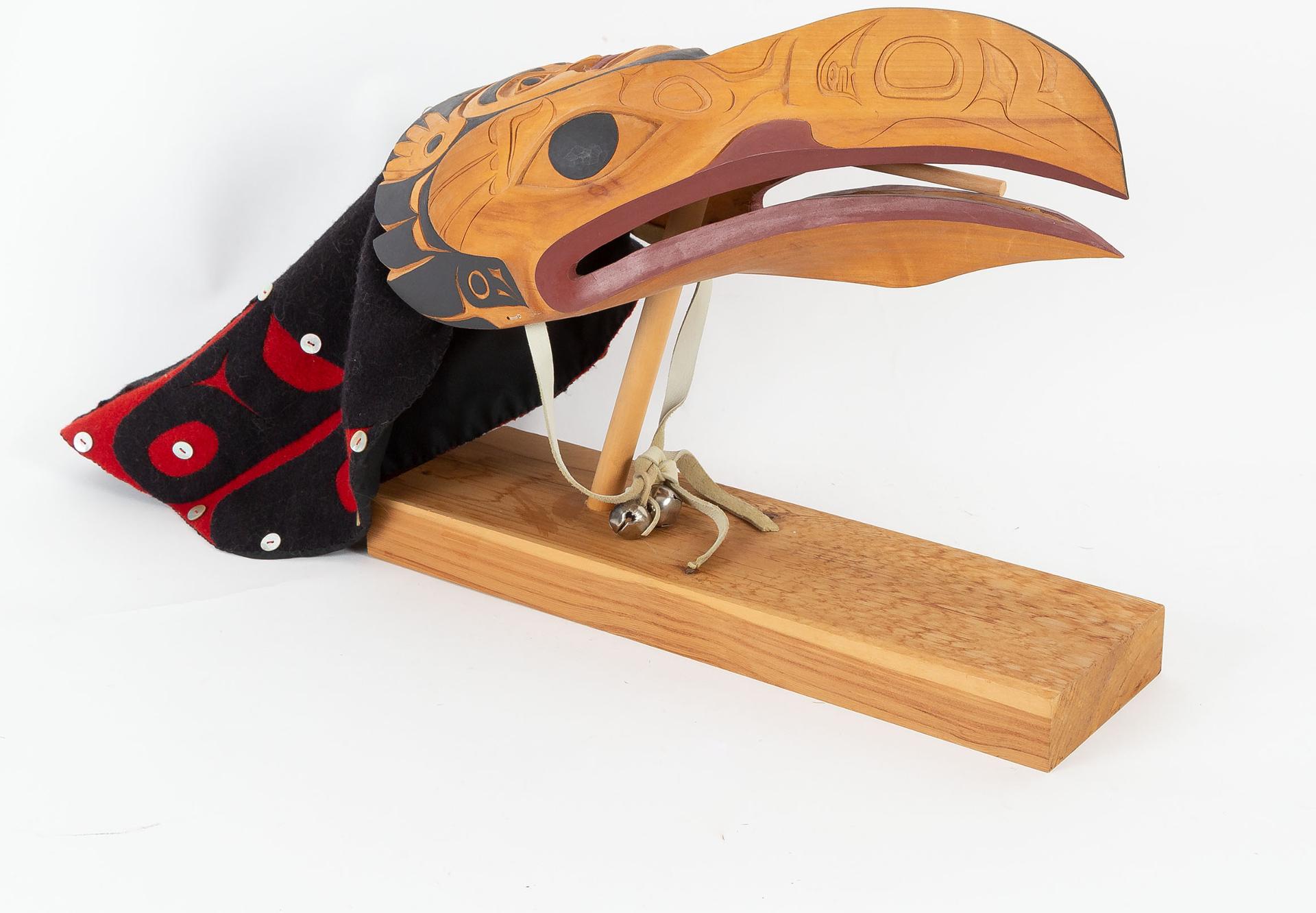 Wayne Carlick - Raven Forehead Mask With Human