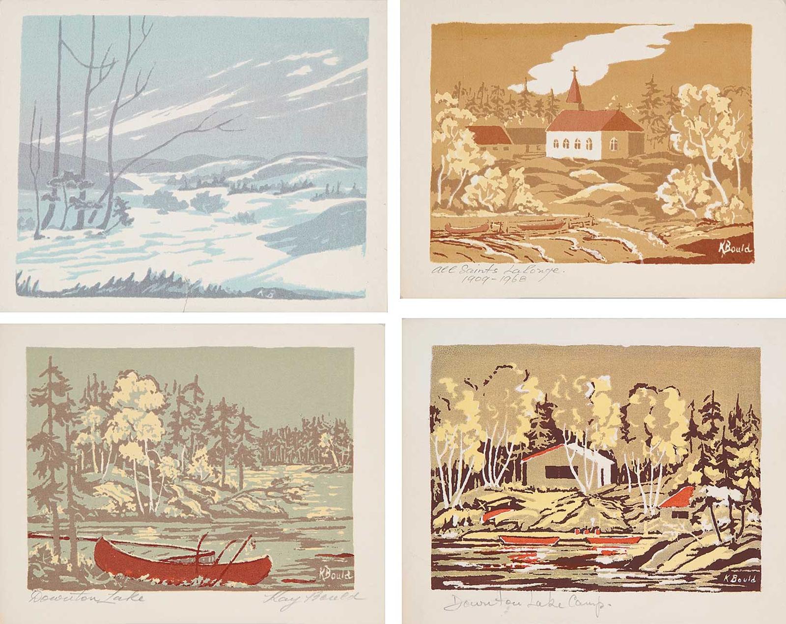 Kay Bould (1901-1999) - Downton Lake Camp