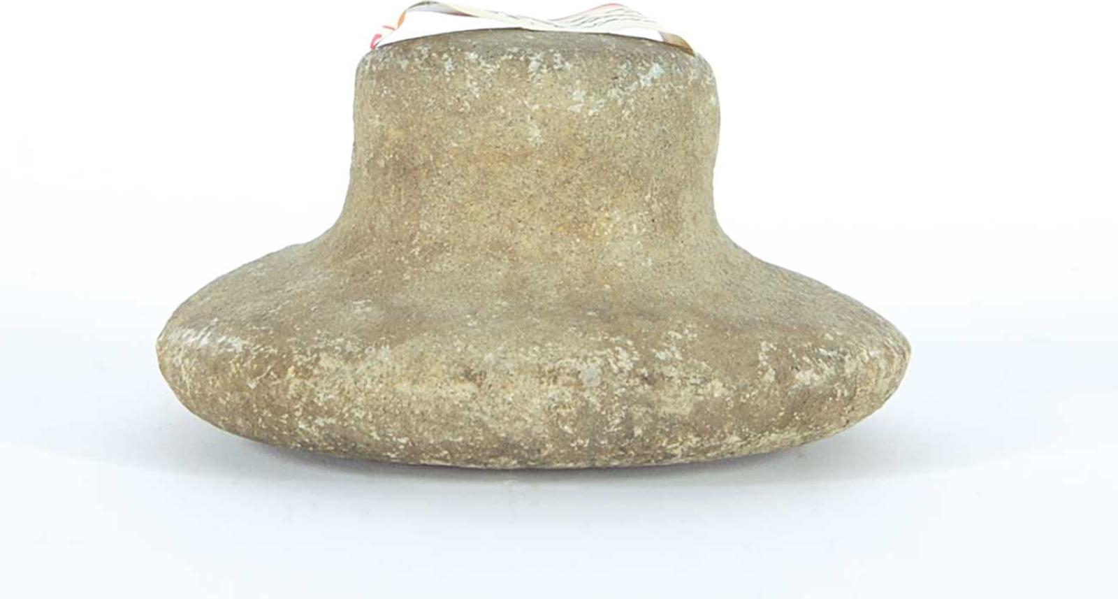 First Nations Basket School - Grey Stone Pestle