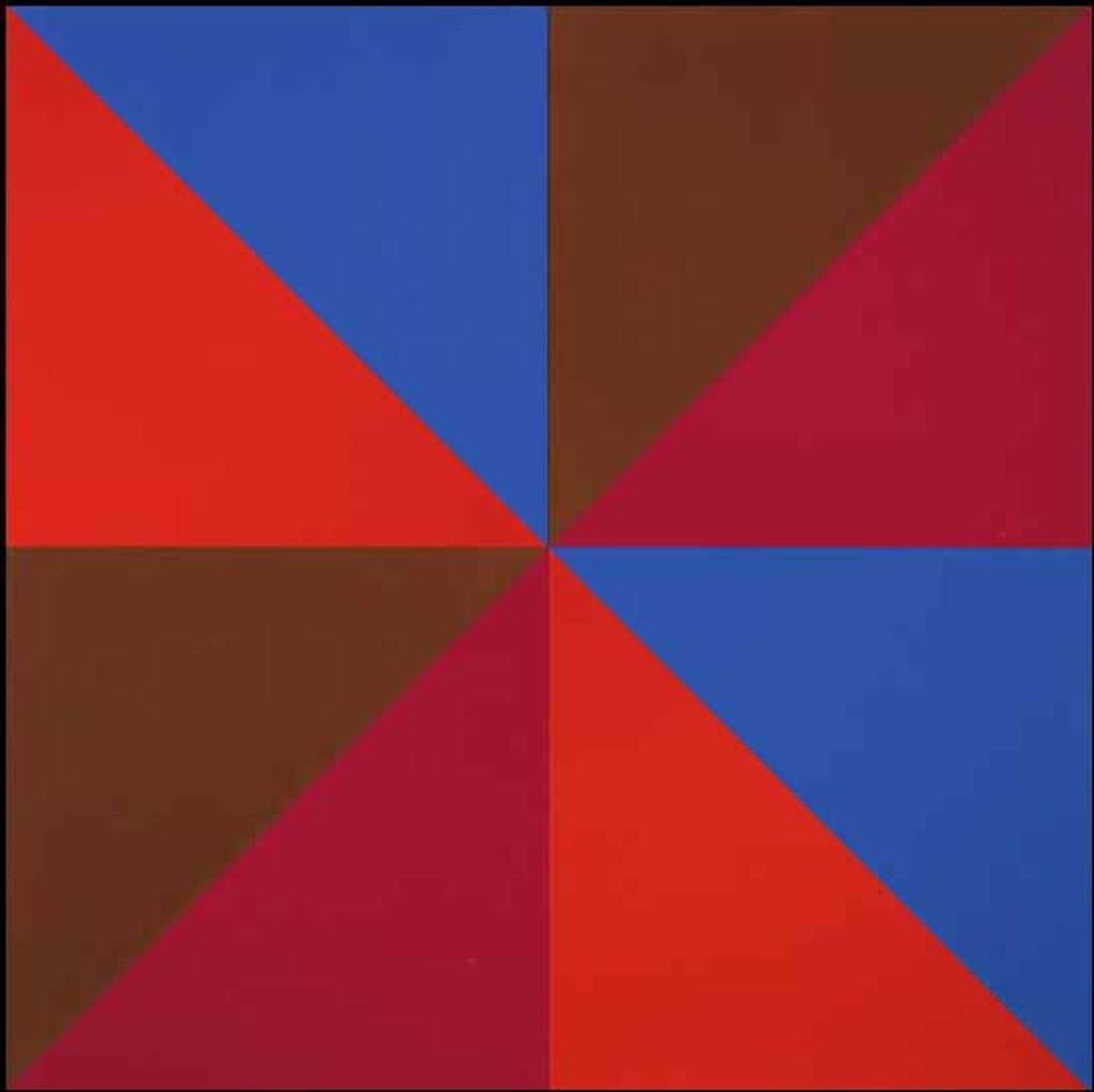 Guido Molinari (1933-2004) - Opposition triangulaire