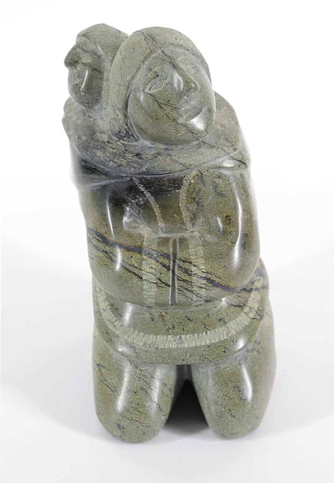 Qimirpik - Untitled - Sitting Mother and Child