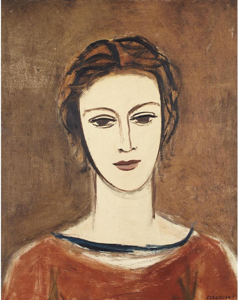 Stanley Morel Cosgrove (1911-2002) - Femme Aux Yeux Bruns