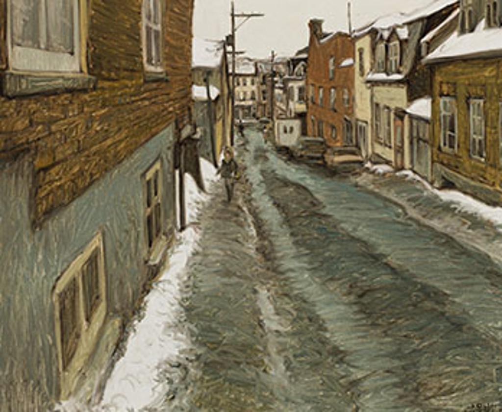 John Geoffrey Caruthers Little (1928-2024) - Rue des Zouaves entre St-Patrick et St-Gabriel, Québec