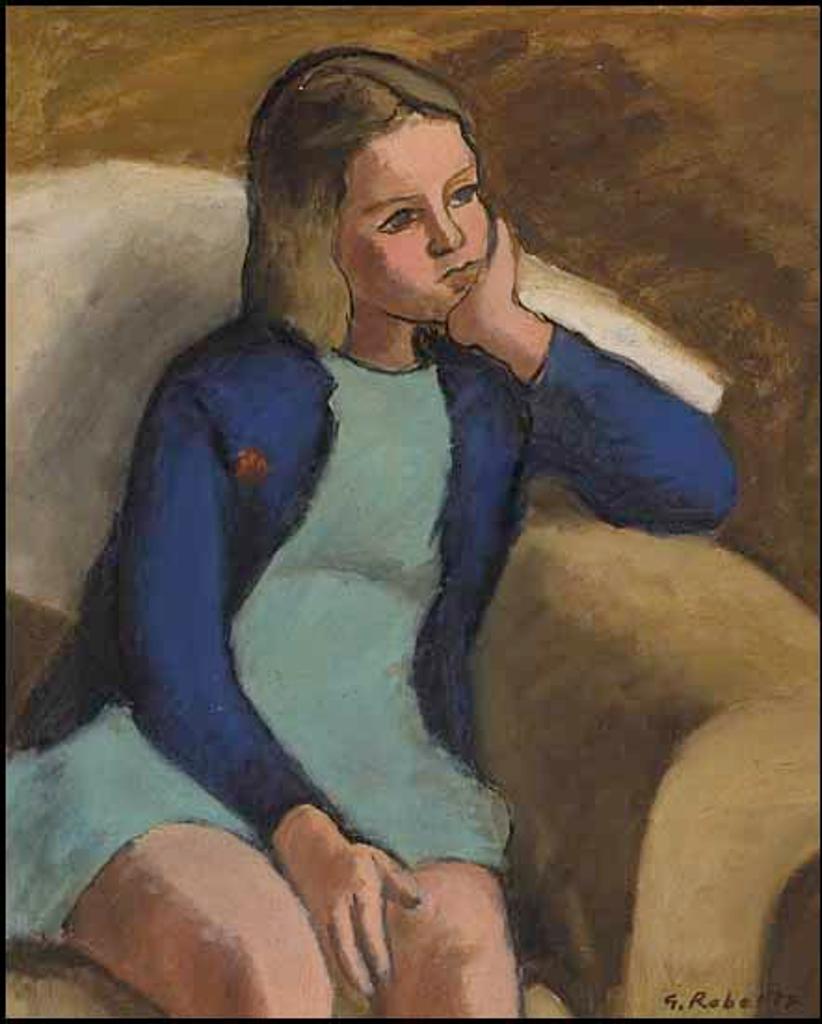 William Goodridge Roberts (1921-2001) - Flora in an Arm Chair