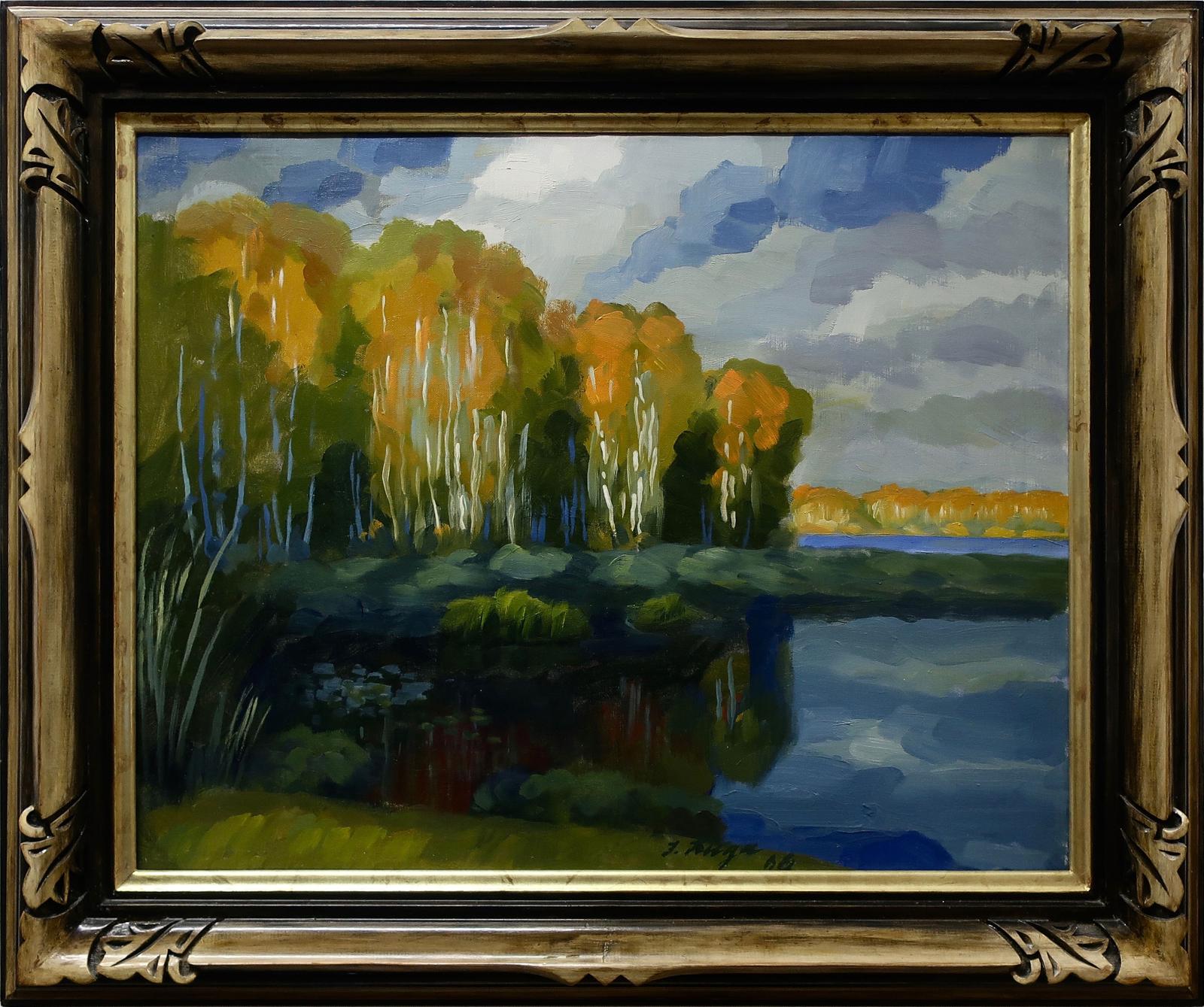 Janis Kuga (1878-1969) - Untitled (Fall Shadows)