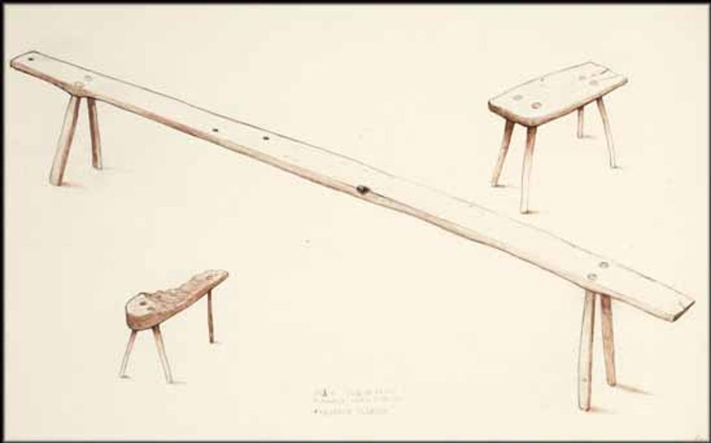 William Kurelek (1927-1977) - The Benches of a Podilian Agriculturist