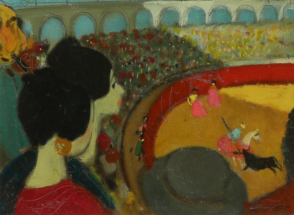 William Arthur Winter (1909-1996) - The Corrida, Madrid; 1965