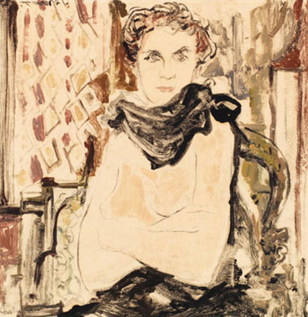 Harold Barling Town (1924-1990) - Woman Undressing