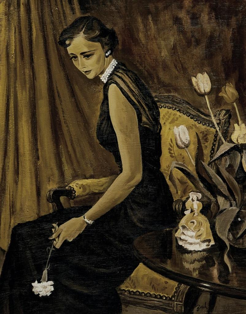 Jack Hamilton Bush (1909-1977) - Portrait of Ruth McCreary