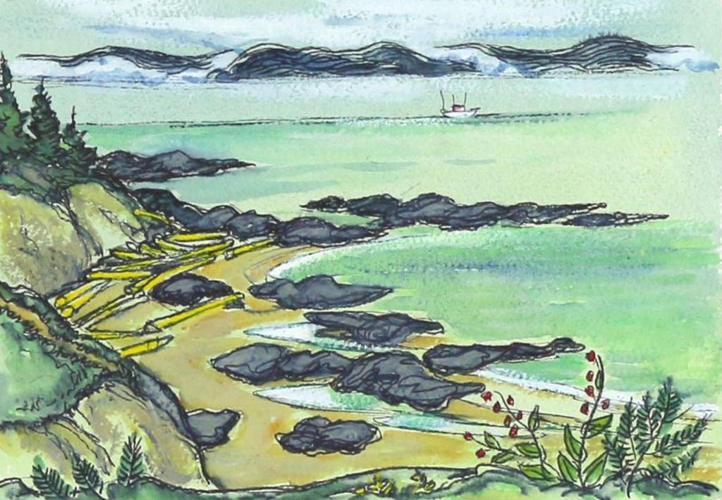 Adolphus George Broomfield (1906-1992) - Point No Point - Sooke, B.C