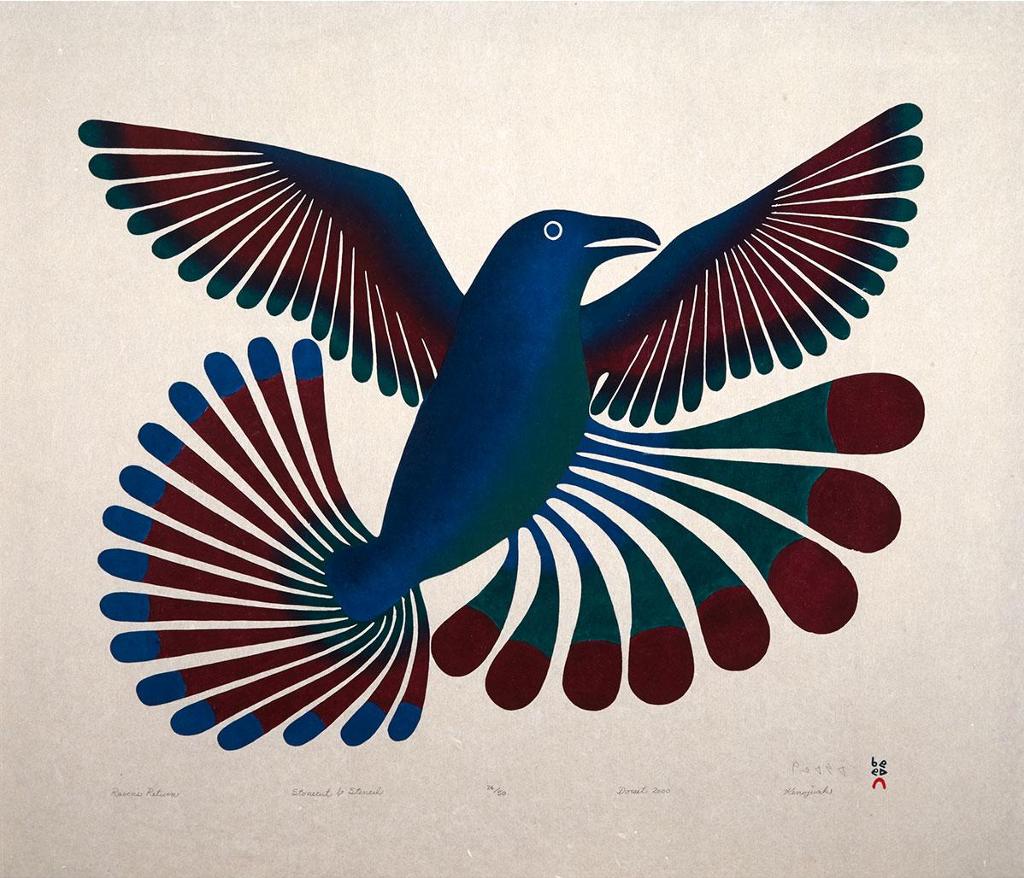 Kenojuak Ashevak (1927-2013) - Ravens Return