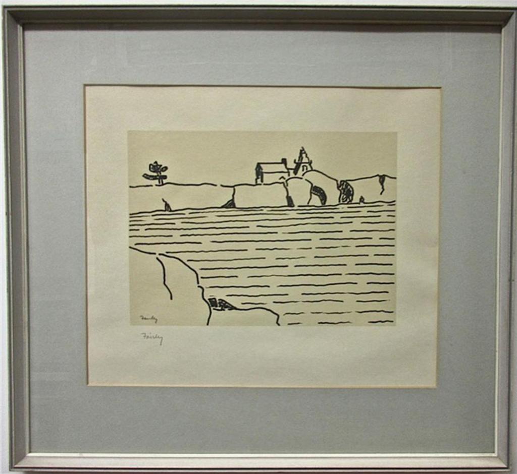 Barker Fairley (1887-1986) - Lighthouse At Pointe Au Baril