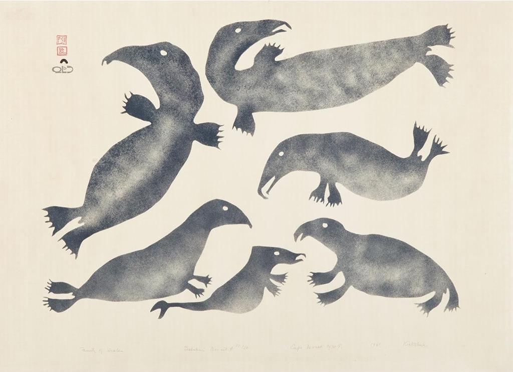 Kiakshuk (1886-1966) - Family Of Whales